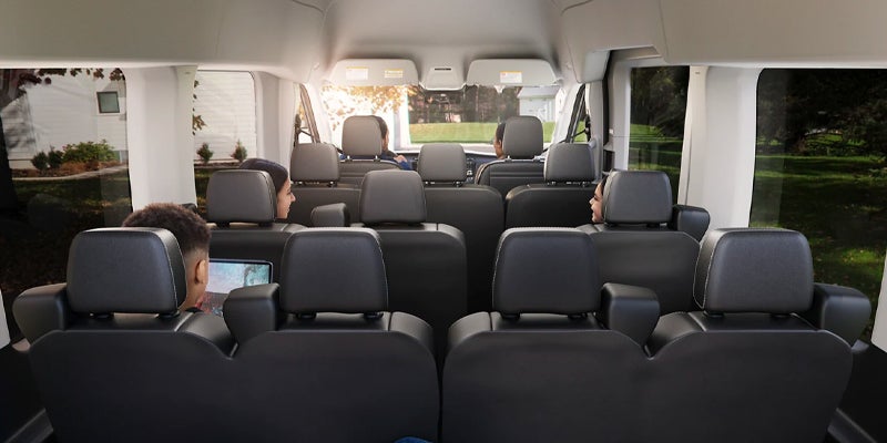 2025 Ford Transit Cargo Van Interior Passangers seating