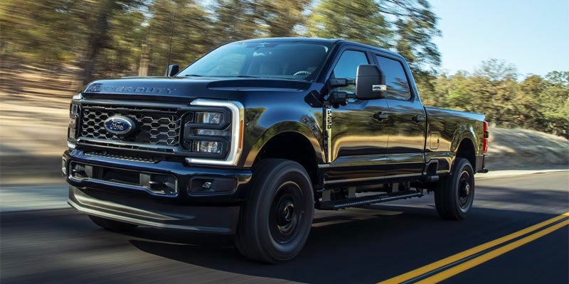 2025 Ford Super Duty F-350 SRW Driving On Road