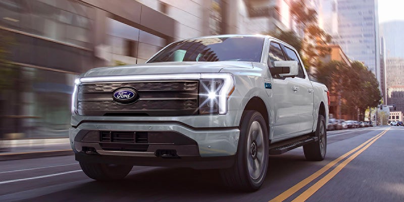 2025 Ford F-150 Lightning City Driving