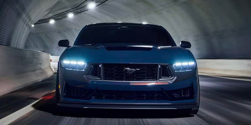 2025 Ford Mustang Night Driving